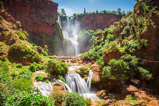 Tagesausflug von Marrakesch zu den Ouzoud-Wasserfällen one day trip from marrakech to ouzoud